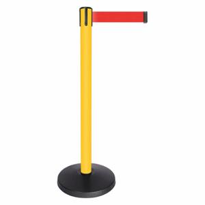 QUEUEWAY QPLUS-35-R5 Barrier Post With Belt, Abs, 40 Inch Post Height | CT8KMJ 52NP15