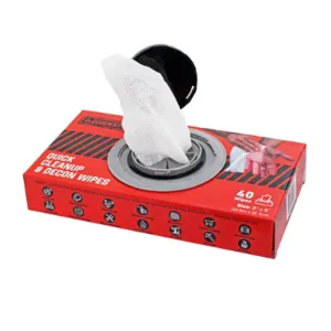 QUICKSTOP TOOL QWB40 Cleaning Wipe, 40 Pieces/Pack | CM7NDK