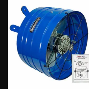 QUIETCOOL AFG PRO-2.0 Attic Exhaust Fan, Gable Mount, Electric Motor | CT8KWE 787L79