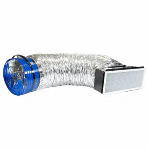 QUIETCOOL QC CL-7000 Whole House Fan, Ceiling Mount, 24 Inch Blade, 6, 924 cfm Max, 3, 439 sq ft Coverage | CT8KXA 787L85