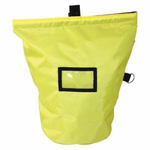 R B FABRICATIONS RB-427-YL Mask Bag, Yellow, Nylon, 1000 cu Inch Storage Capacity | CT8VDD 52YN55