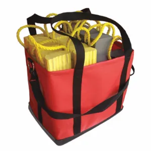 R B FABRICATIONS RB-890-RD-N Cribbing Bag, Vinyl, 3100 cu Inch Storage Capacity | CT8VDG 52YN52