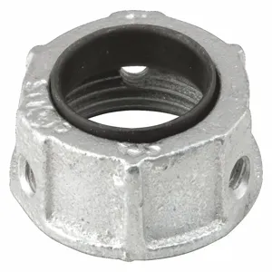 FABORY 1138 Insulating Bushing, Zinc Plated, 2 Inch Trade Size, 23/32 Inch Length, Insulated | CH6TEF 206D67