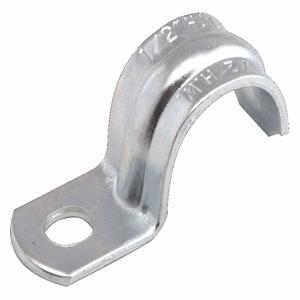 RACO 1335 Conduit And Pipe Strap Clamp, One-Hole, 1 1/4 Inch Trade, Steel, Rmc/Rigid/Imc | CH6HTW 206F27