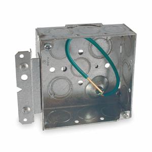 RACO 189H Electrical Box, Galvanized Steel, 1 1/2 Inch Nominal Dp, 4 Inch Nominal Width | CT8LCU 2NYF2