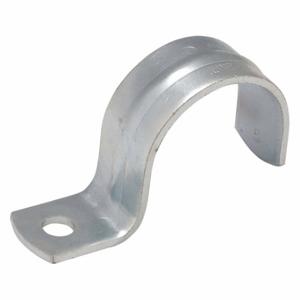 RACO 2088 Conduit & Pipe Strap Clamp, One-Hole, 2 Inch Trade Size, Steel, Emt | CT8LDW 206F94