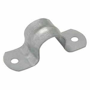 RACO 2095 Conduit & Pipe Strap Clamp, Two-Hole, 1 1/4 Inch Trade Size, Steel, Emt | CT8LDV 206F98