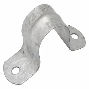 RACO 2235 Conduit And Pipe Strap Clamp, Two-Hole, 1 1/4 Inch Trade, Steel, Rigid/Imc/Rmc | CH6JDF 206G28