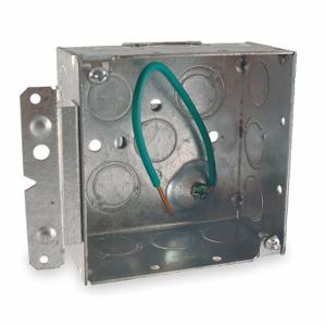 RACO 232H Electrical Box, Galvanized Steel, 2 1/8 Inch Nominal Dp, 4 Inch Nominal Width | CT8LCV 2NYF3