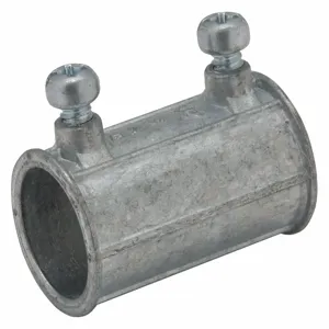 RACO 2622 Set Screw Conduit Coupling, Zinc, 1/2 Inch Trade, 1 1/2 Inch Length | CH6JFK 52AU44