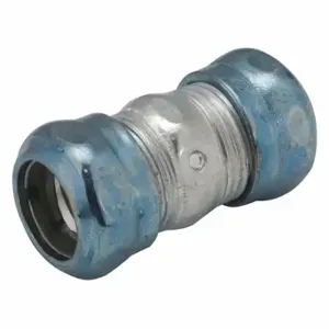 RACO 2926RT Compression Conduit Coupling, Steel, 1 1/2 Inch Trade Size, 2 25/32 Inch Overall Lg | CT8KZE 52AV73