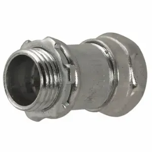 RACO 2940 Compression Conduit Connector, Steel, 2 1/2 Inch Trade Size, 3 13/16 Inch Overall Lg | CT8KZJ 206G78