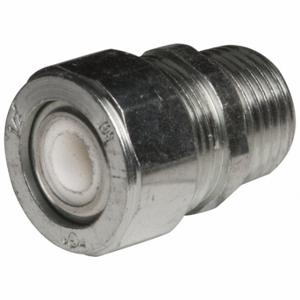 RACO 3722-1 Kabelverbinder mit verbesserter Bewertung, Stahl, 1/2 Zoll Mnpt, 0.25 Zoll bis 0.35 Zoll, Silber | CT8LCC 52AX47