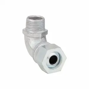 RACO 3792-2 Enhanced Rating Cord Connector, Iron, 1/2 Inch Mnpt, 0.25 Inch To 0.38 Inch, Silver | CT8LBU 52AY17