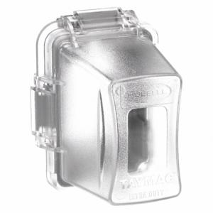 RACO MM720C While Inch Use Weatherproof Cover, Polycarbonate, 4 3/4 Inch Dp, Horizontal or Vertical | CT8LCT 52AX60