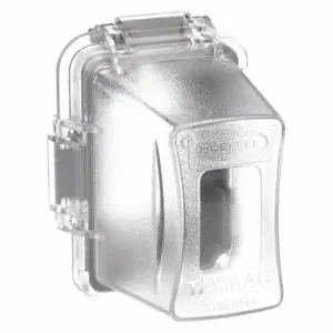 RACO MM720C While Inch Use Weatherproof Cover, Polycarbonate, 4 3/4 Inch Dp, Horizontal or Vertical | CT8LCT 52AX60