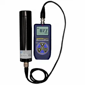 RADIANT GammaView Radiation Survey Meter Scintillation Detector, Graphic Lcd With Backlight | CT8LEG 796UN0