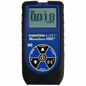 RADIANT M1000 EC Strahlungsmessgerät Geigerzähler, grafisches LCD mit Hintergrundbeleuchtung | CT8LEF 796UM9