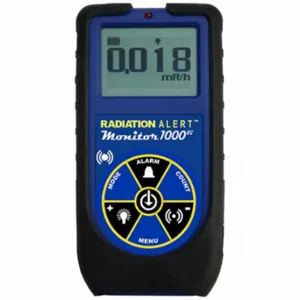 RADIANT M1000 EC Radiation Survey Meter Geiger Counter, Graphic Lcd With Backlight | CT8LEF 796UM9