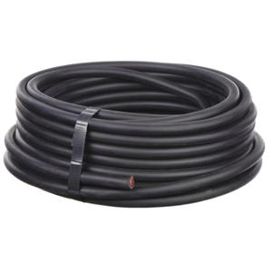 RADNOR RAD64003484 Welding Cable, 6 AWG Wire Size, EPDM Rubber, Black, 250 ft Length | CT8LJT 31UR85