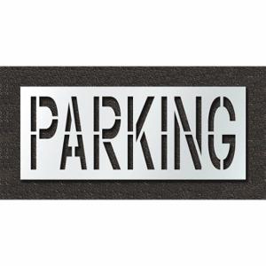 RAE STL-108-72422 Pavement Stencil, Parking, 0.125 Inch Thick, 30 Inch Height, 72 Inch Width | CT8MJA 429W31