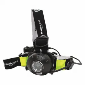 RAILHEAD GEAR KE-FC230 Headlamp, 560 lm Max Brightness, 70 hr Max Run Time, 49.7 m Max Beam Distance, Black | CT8MUD 317T09