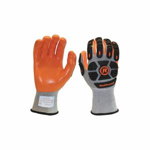 RAILHEAD GEAR KE-GL40 SM Coated Glove, S, Nitrile, ANSI/ISEA Abrasion Level 4, 1 Pair | CT8MTW 317F14
