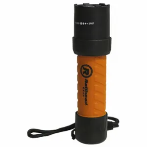 RAILHEAD GEAR RH-FL550 Industrial Handheld Flashlight, 550 lm Max Brightness, 68.6 m Max Beam Distance, Nylon | CT8MUH 796CD5