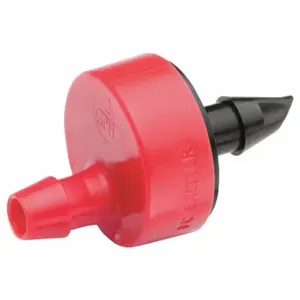 RAIN BIRD SW20/10PS Spot Watering Emitters, Spot Watering Emitters, 1/4 Inch And 1/2 Inch Tubing, Red/Black | CT8MWQ 2EMD2