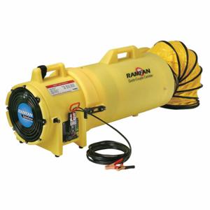 RAMFAN ED9025 Confined Space Fan Axial 25ft. 8in. Duct 1/4hp | AF4XKA 9NTW9