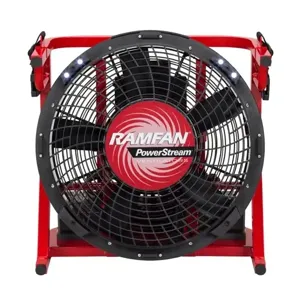 RAMFAN EL5500 Brushless Blower, 700W, 18 Inch Plug, Wheels,Shoulder Strap, No Battery | CL6VNQ