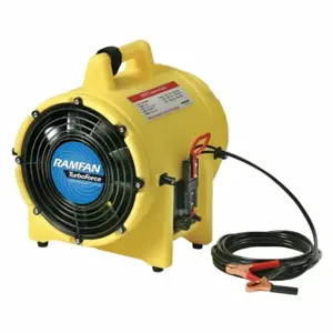 RAMFAN UB20-12V Confined Space Fan, 12V VDC Voltage, CSA & UL Certified | AA6TZZ 14Y207