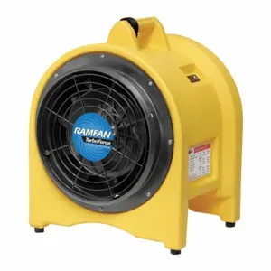 RAMFAN UB30 Confined Space Fan Axial 12 Inch 5/8 HP 230V | AG9HPA 20LP16