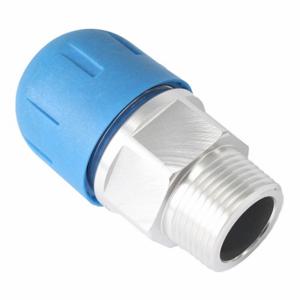 RAPIDAIR F2118 Air fitting, Aluminum, 25 mm Tube OD, 3/4 Inch Pipe Size | CT8NAL 787YU4