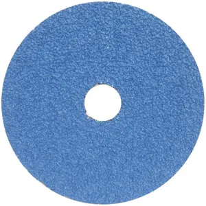 GRAINGER 05539510711 Fiber Disc, Coated, Coarse Grade, 50 Grit, 5 Dia., Zirconia Alumina | AX3MAF 436A02