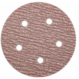 GRAINGER 05539520311 5 Inch Coated Hook and Loop Sanding Disc, 180 Abrasive Grit, Fine | CD2NBY 436A05