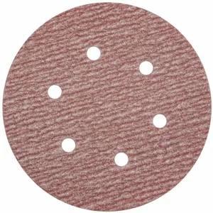 GRAINGER 05539520330 6 Inch Coated Hook and Loop Sanding Disc, 100 Abrasive Grit, Medium | CD2NCA 436A10