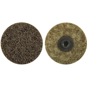 GRAINGER 05539554464 Quick Change Disc, Non-Woven, Coarse Grade, 60 Grit, 2 Dia. | AX3MVC 447T22