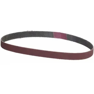 GRAINGER 05539554648 Sanding Belt, 13 Inch L, 3/8 Inch W, Aluminium Oxide, P80 Grit, Coarse, Coated | CD2NHF 447T66