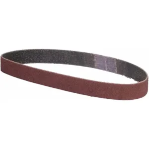 GRAINGER 05539554664 Sanding Belt, 18 Inch L, 1/2 Inch W, Aluminium Oxide, 120 Grit, Medium, Coated | CD2NHC 447T56