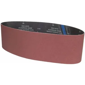 GRAINGER 05539554847 Sanding Belt, 48 Inch L, 6 Inch W, Aluminium Oxide, 80 Grit, Medium, Coated | CD2NAN 435Y88