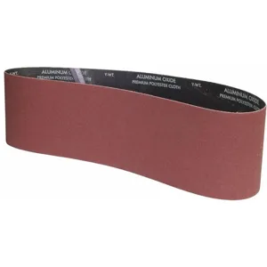 GRAINGER 05539554849 Sanding Belt, 48 Inch L, 6 Inch W, Aluminium Oxide, 120 Grit, Fine, Coated | CD2NAQ 435Y91