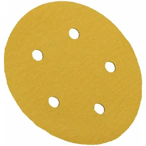 GRAINGER 05539563628 5 Inch Coated Hook and Loop Sanding Disc, 80 Abrasive Grit, Coarse | CD2NBA 435Z43