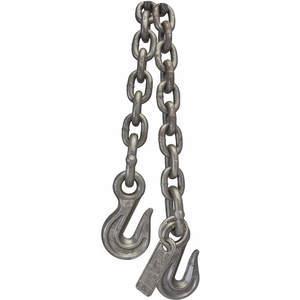 GRAINGER 200003049 Chain Sling, Grab Hook, Alloy Steel Grade 80, 1 Sling Leg, 5Ft Length | AX3MVW 400F07