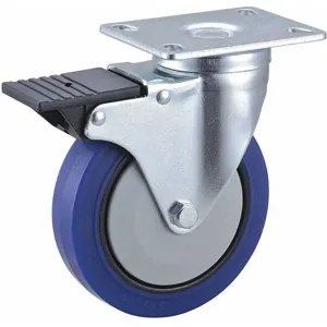 GRAINGER 416P21 5 Inch Light-Medium Duty Swivel Plate Caster, 308 Lbs. Load Rating | CD2MTN