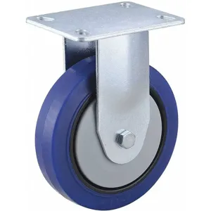 GRAINGER 437V22 5 Inch Light-Medium Duty Rigid Plate Caster, 308 Lbs. Load Rating | CD2NEV