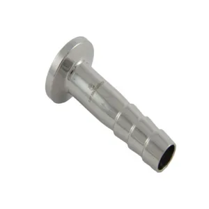 APPROVED VENDOR TC05B12 Connection Adapter, 1/2 Inch Tri Clover x 1/2 Inch Hose Barb | CF6CGR