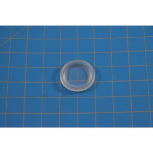 APPROVED VENDOR TC05CAP-POLY Clear Cap, 1/2 and 3/4 Inch Size, Tri Clover Compatible | CF6CCL