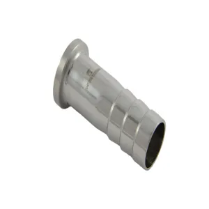 APPROVED VENDOR TC075B34 Connection Adapter, 3/4 Inch Tri Clover x 3/4 Inch Hose Barb | CF6CGW