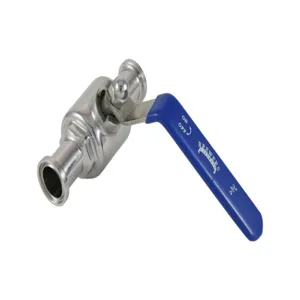 APPROVED VENDOR TC075VBALL Ball Valve, 3/4 Inch Tri Clover Compatible, Economy | CF6CBK